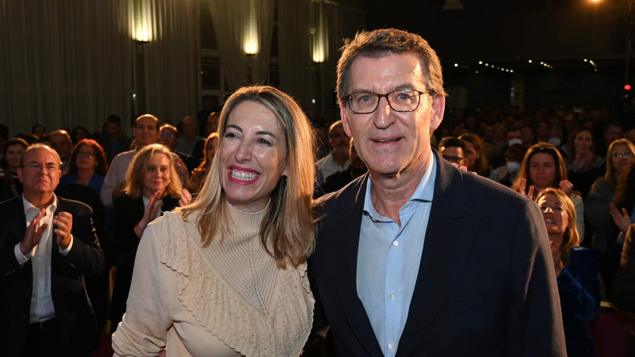 Mar&iacute;a Guardiola, presidenta del PP en Extremadura