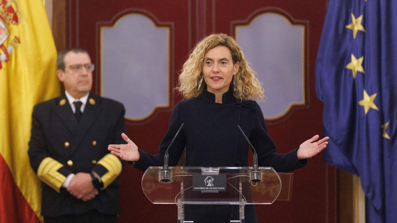 La presidenta del Congreso, Meritxell Batet.