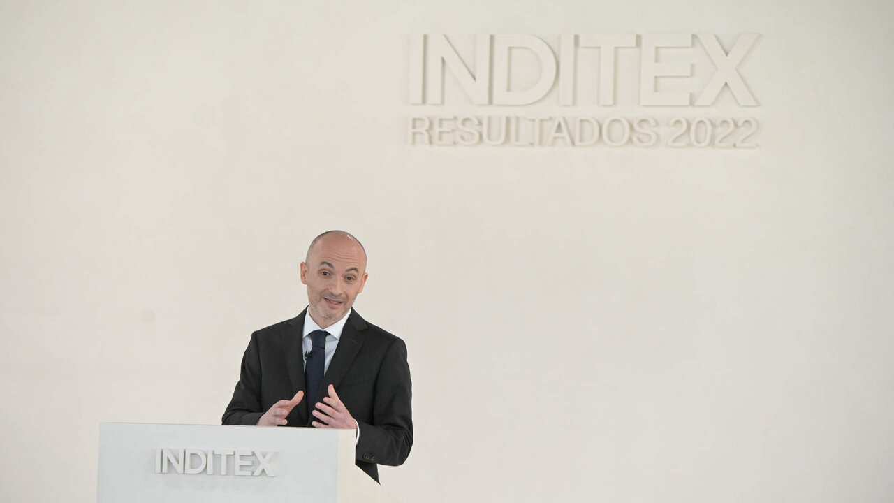 A Coru&ntilde;a.-
El consejero Delegado de Inditex, Oscar Garc&iacute;a Maceiras (foto) durante la presentaci&oacute;n de los resultados del Grupo, correspondientes al ejercicio de 2022
15/03/2023
Foto: M. Dylan / Europa Press