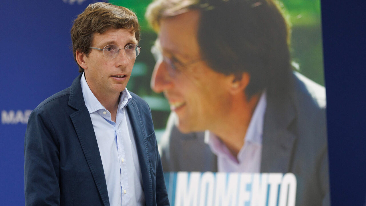 El alcalde de Madrid, y candidato del PP para la reelecci&oacute;n, Jos&eacute; Luis Mart&iacute;nez Almeida.