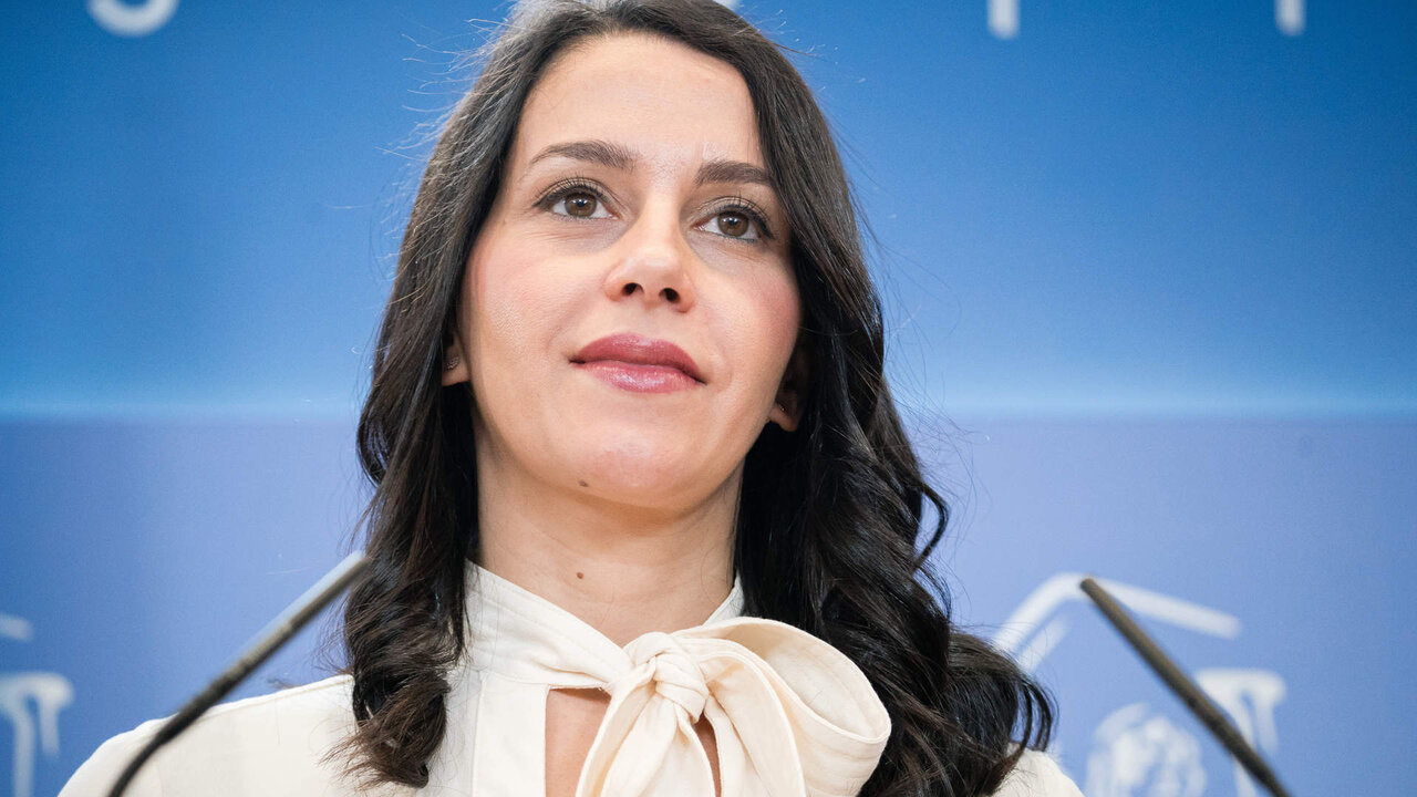 Cargar m&aacute;is
La portavoz de Ciudadanos en el Congreso, In&eacute;s Arrimadas, ofrece una rueda de prensa en el Congreso de los Diputados.