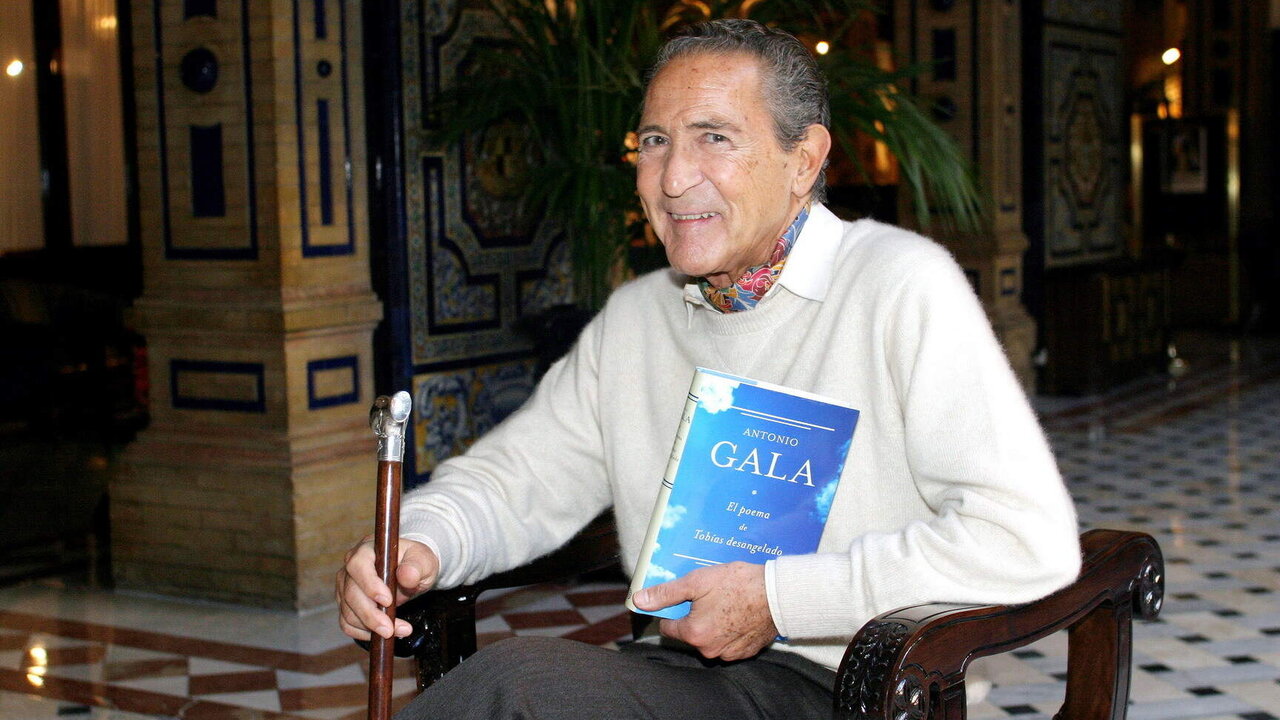 Antonio Gala , en la presentaci&oacute;n de su libro. Fuente |Europapress