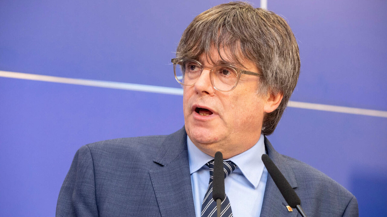 El eurodiputado de Junts y expresidente de la Generalitat, Carles Puigdemont.