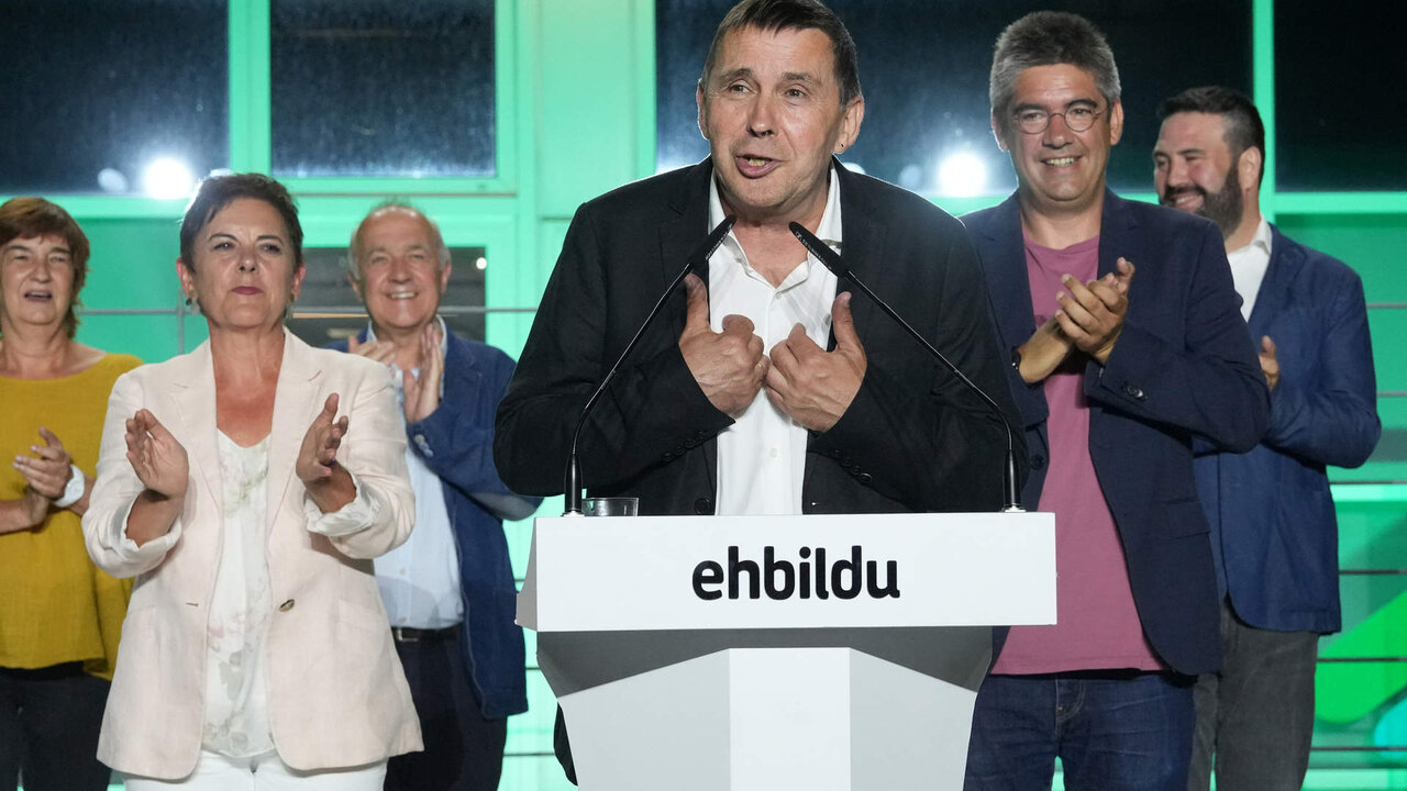 Arnaldo Otegi hace valoraci&oacute;n de las elecciones