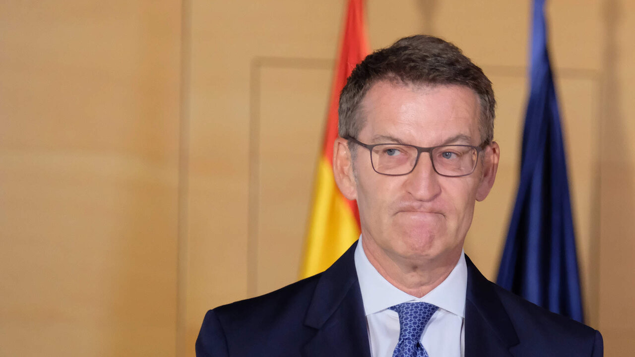 El presidente del PP, Alberto N&uacute;&ntilde;ez Feij&oacute;o.