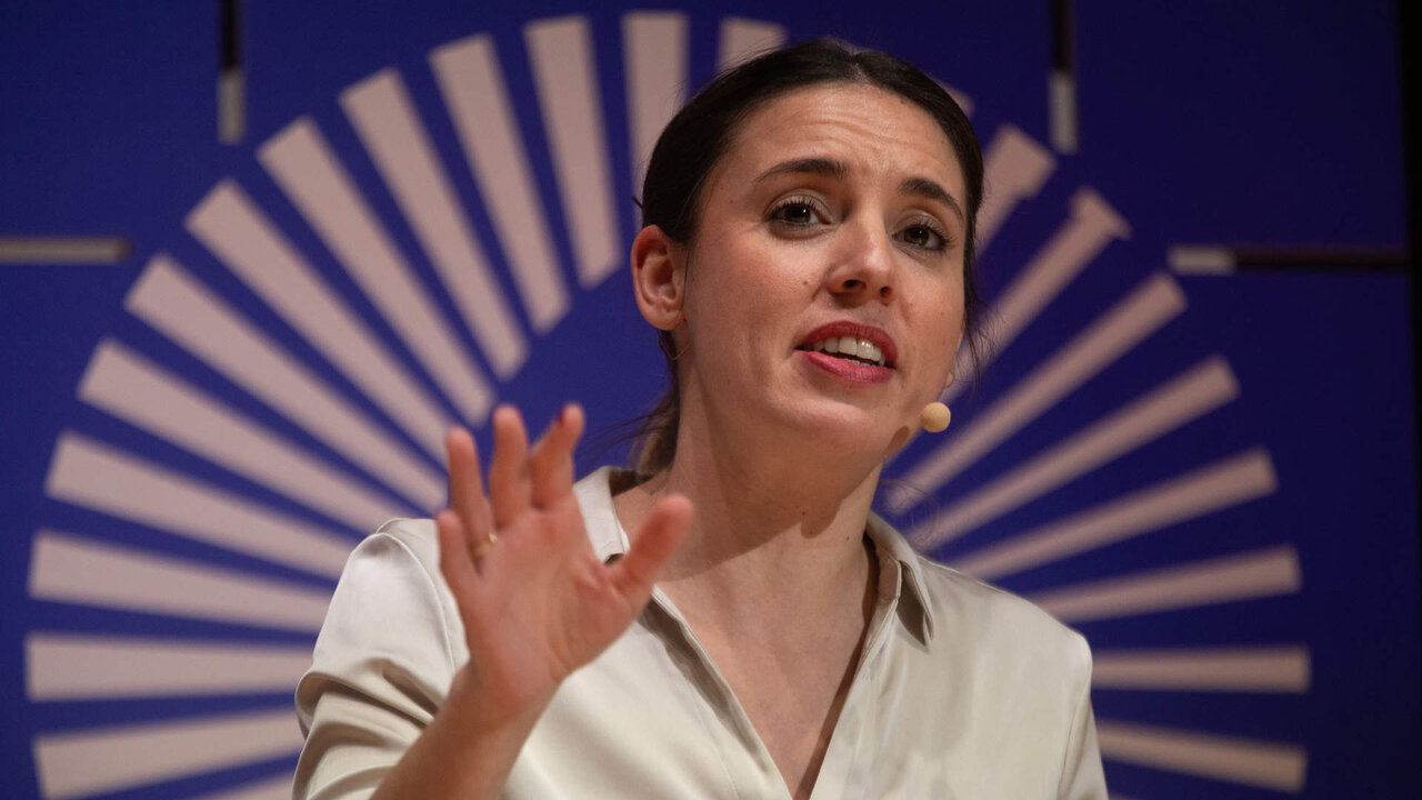La ministra de Igualdad, Irene Montero.