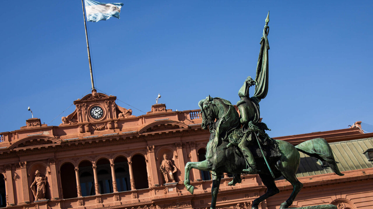 Casa Rosada prior the Desafio Ruta 40 2023, 4th round of the 2023 World Rally-Raid Championship, on August, 2023 in Buenos Aires, Argentina - Photo Julien Delfosse / DPPI