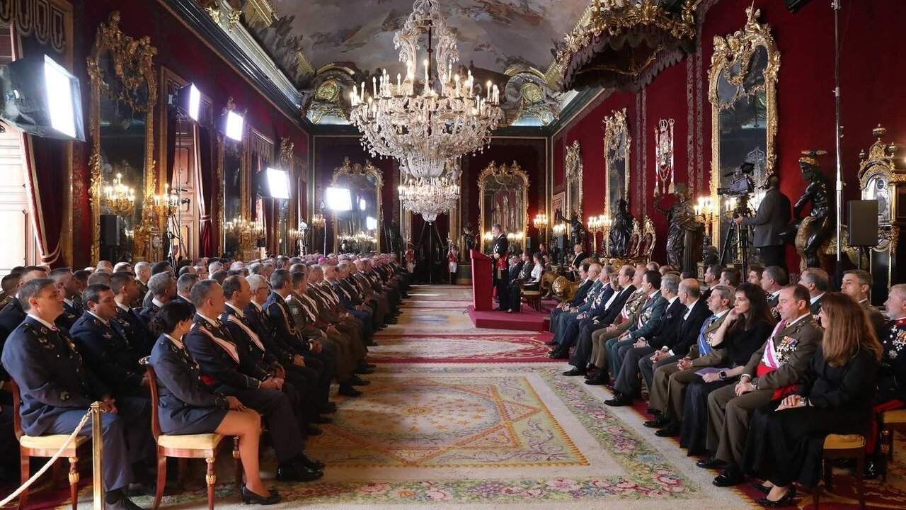 Pascua Militar del 6 de enero de 2024 en el Palacio Real de Madrid (Foto: Casa de S.M. el Rey).