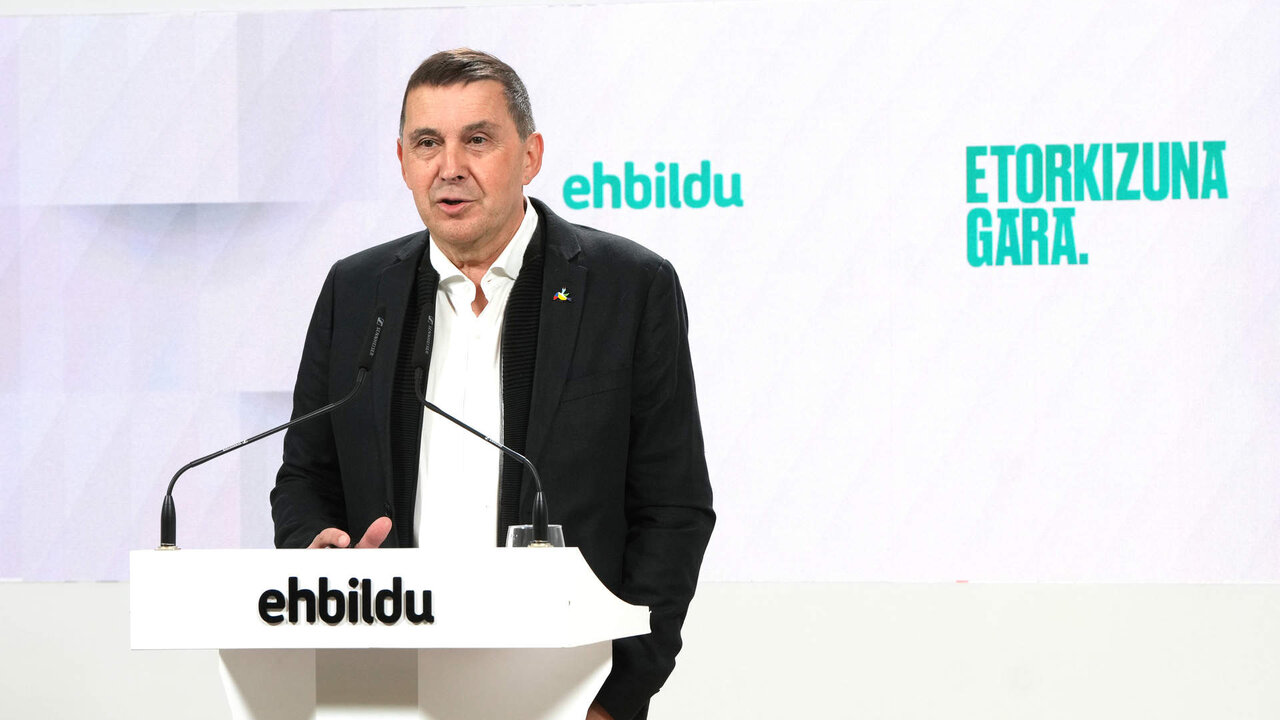 El coordinador general de EH Bildu, Arnaldo Otegi