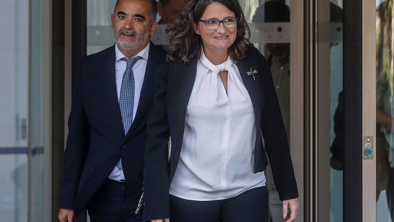 ROBER SOLSONA&hellip;20220919&hellip;VALENCIA&hellip;. M&Ograve;NICA OLTRA A SU LLEGADA A LA CIUDAD DE LA JUSTICIA.