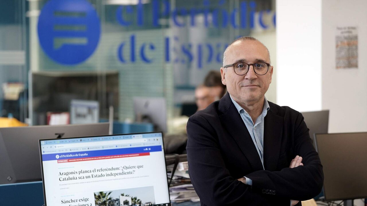 Ferran Boiza, director de 'El Peri&oacute;dico de Espa&ntilde;a'