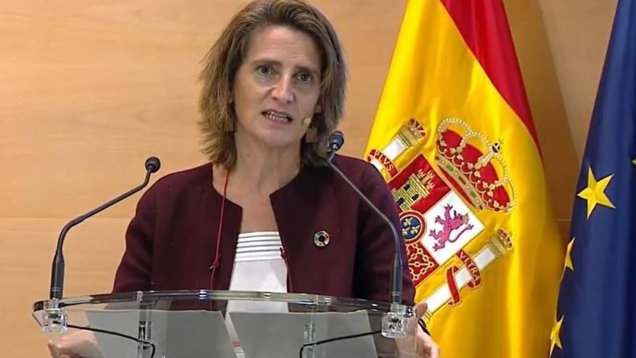La vicepresidenta cuarta del Gobierno y ministra para la Transici&oacute;n Ecol&oacute;gica y el Reto Demogr&aacute;fico del Gobierno de Espa&ntilde;a, Teresa Ribera.