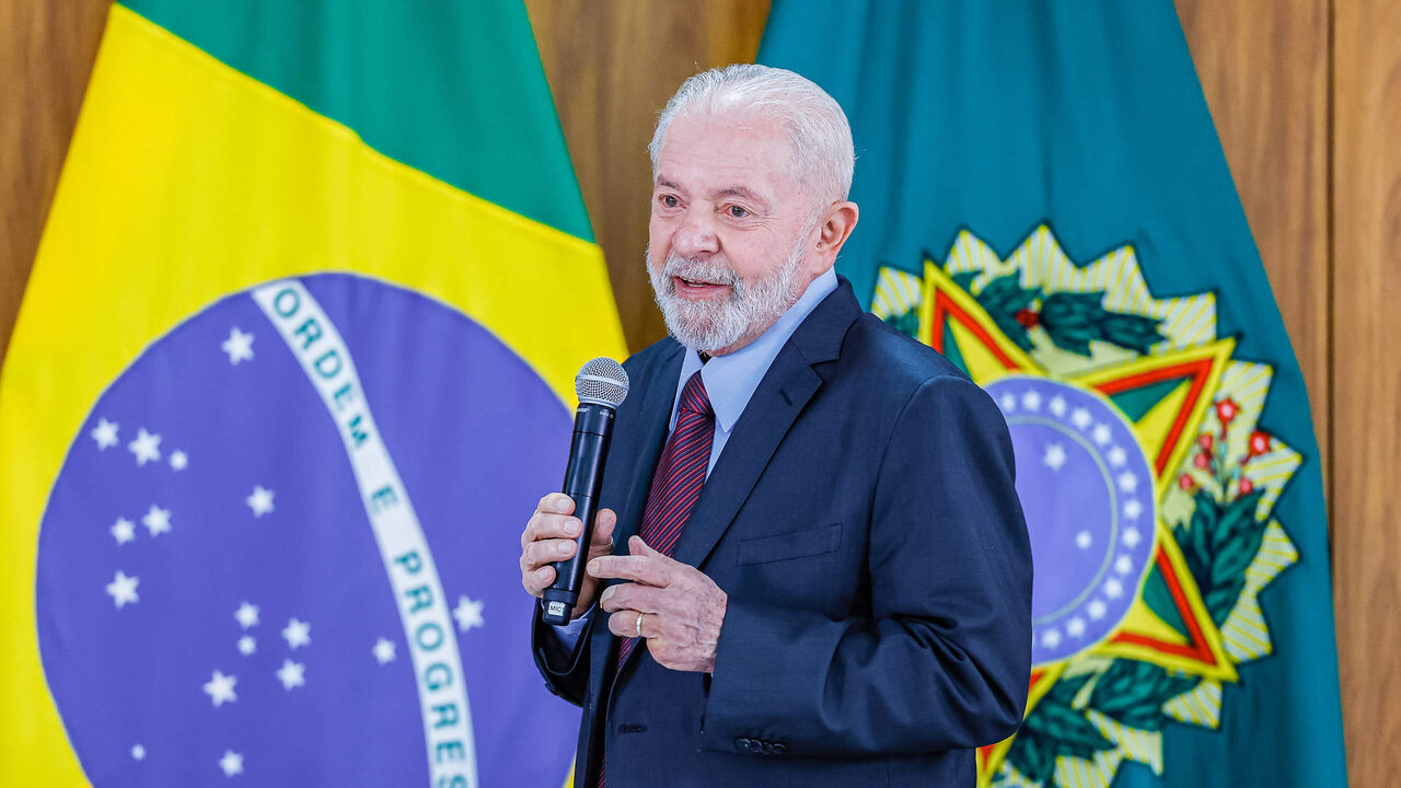 Luiz In&aacute;cio Lula da Silva, presidente de Brasil.