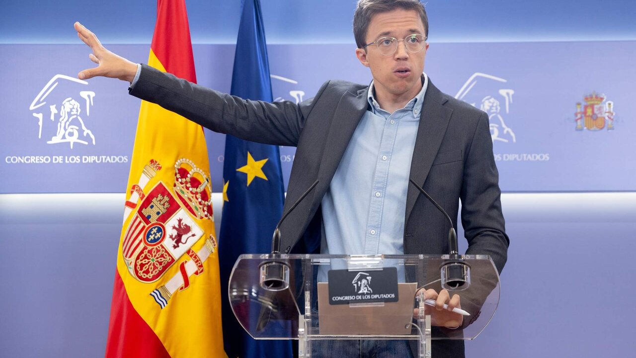 El diputado de Sumar y l&iacute;der de M&aacute;s Pa&iacute;s, I&ntilde;igo Errej&oacute;n.