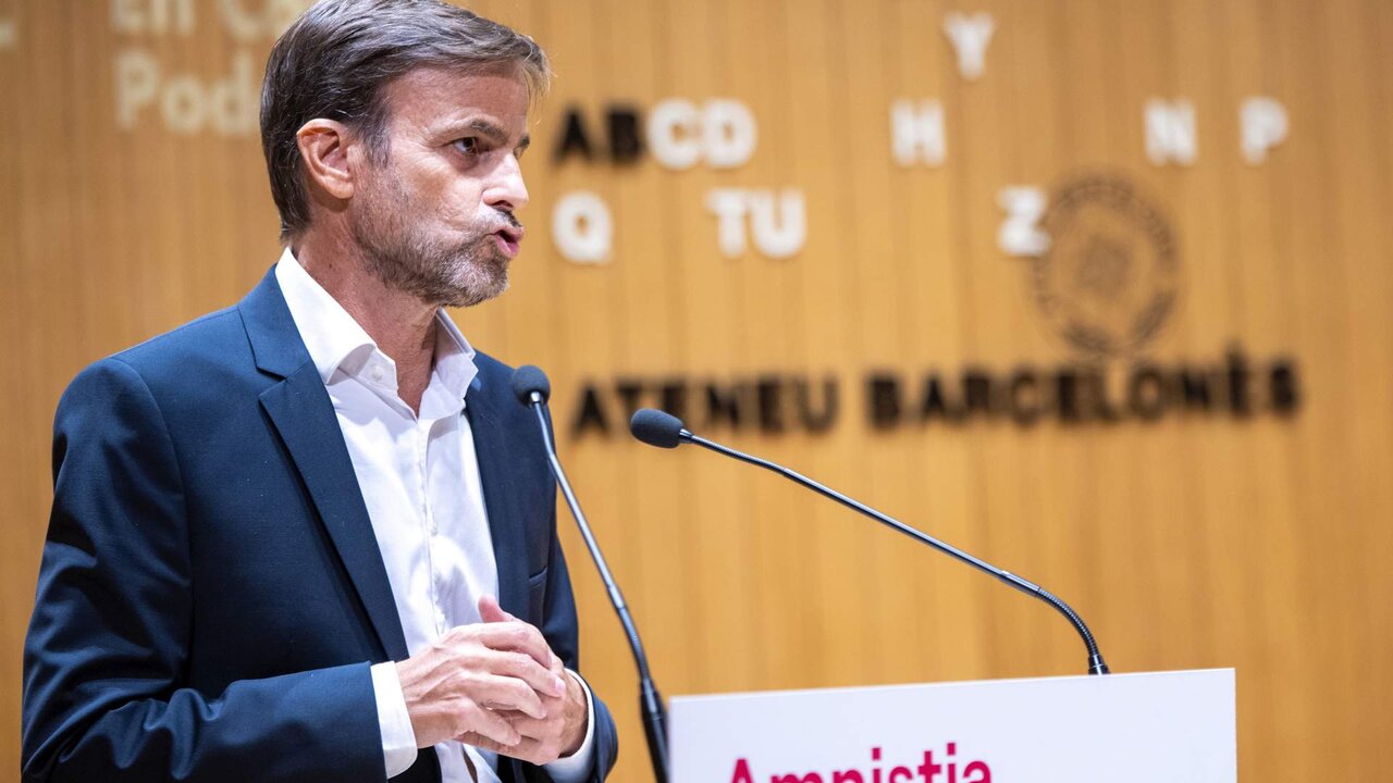El candidato de los Comuns a las elecciones europeas y n&uacute;mero 2 de Sumar en estos comicios, Jaume Asens.