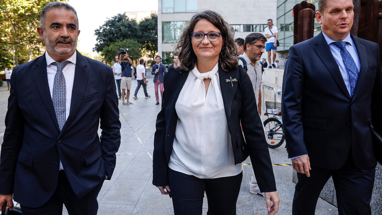 ROBER SOLSONA&hellip;20220919&hellip;VALENCIA&hellip;. M&Ograve;NICA OLTRA A SU LLEGADA A LA CIUDAD DE LA JUSTICIA.