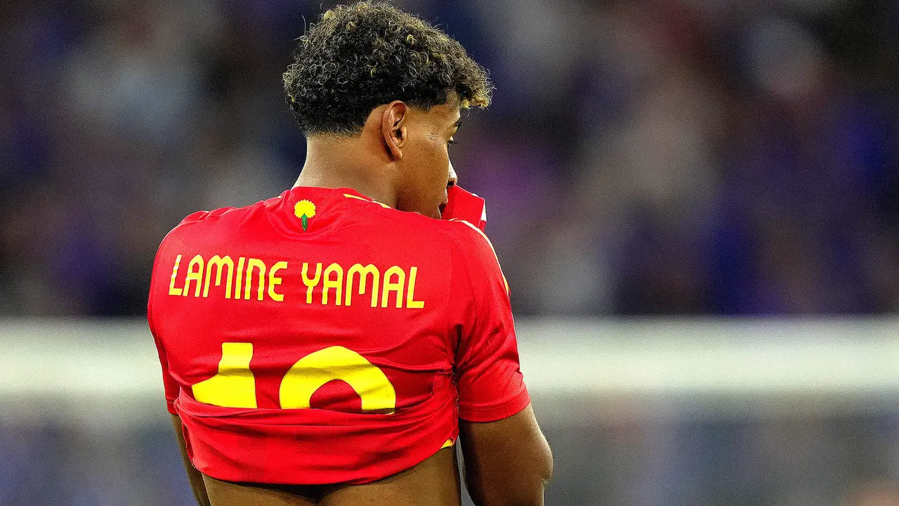 Lamine Yamal durante el partido de fútbol Euro 2024 entre España y Francia en el Munich Football Arena, a martes 9 julio 2024. (Foto: Europa Press)