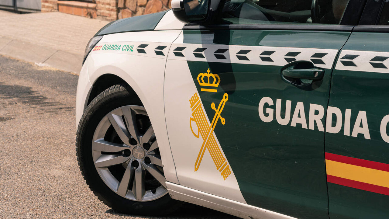 Un coche de la Guardia Civil en una imagen de archivo
