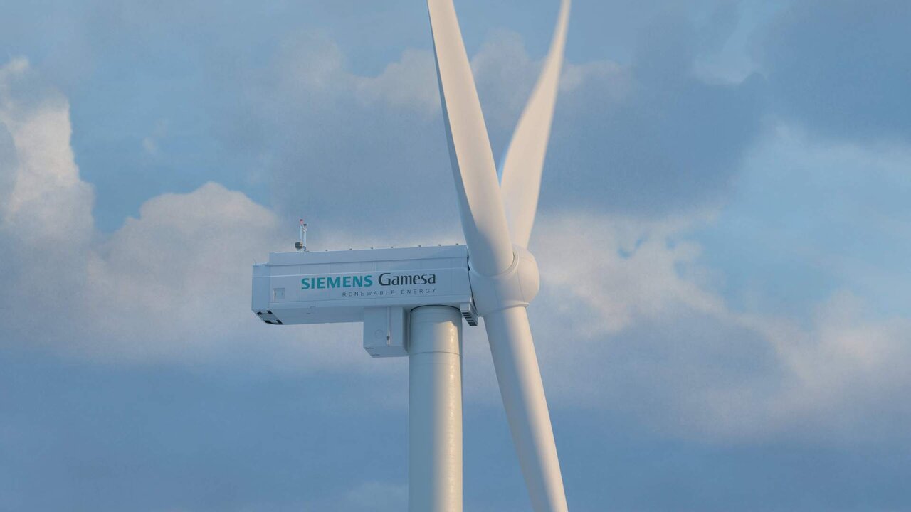 Siemens Gamesa 5.X - 3D view (SG 5.8-155 and SG 5.8-170)