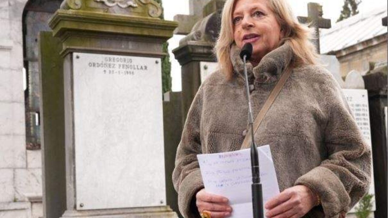 La presidenta de Covite, Consuelo Ord&oacute;&ntilde;ez.