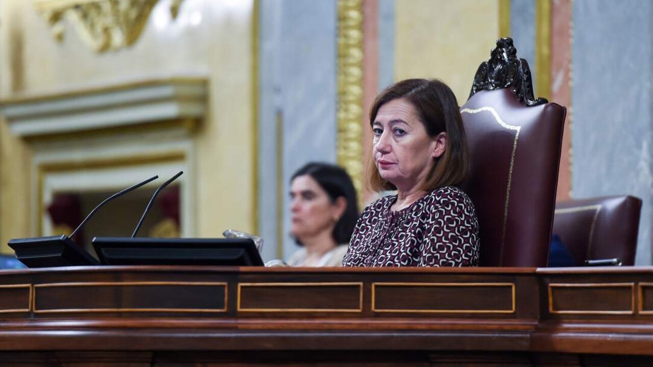 La presidenta del Congreso, Francina Armengol.