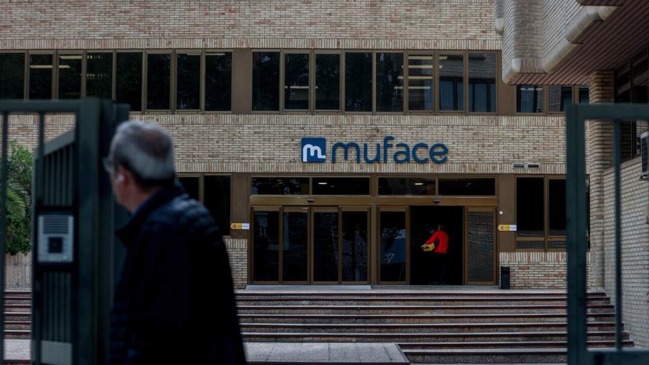 Fachada de un edificio de Muface. (Foto: Europa Press)