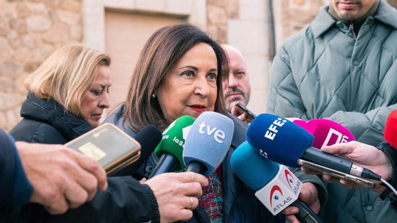 La ministra de Defensa, Margarita Robles, en Toledo.