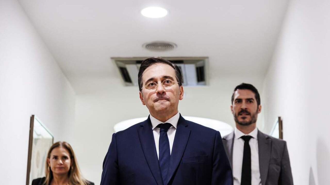 El ministro de Asuntos Exteriores, Uni&oacute;n Europea y Cooperaci&oacute;n, Jos&eacute; Manuel Albares.