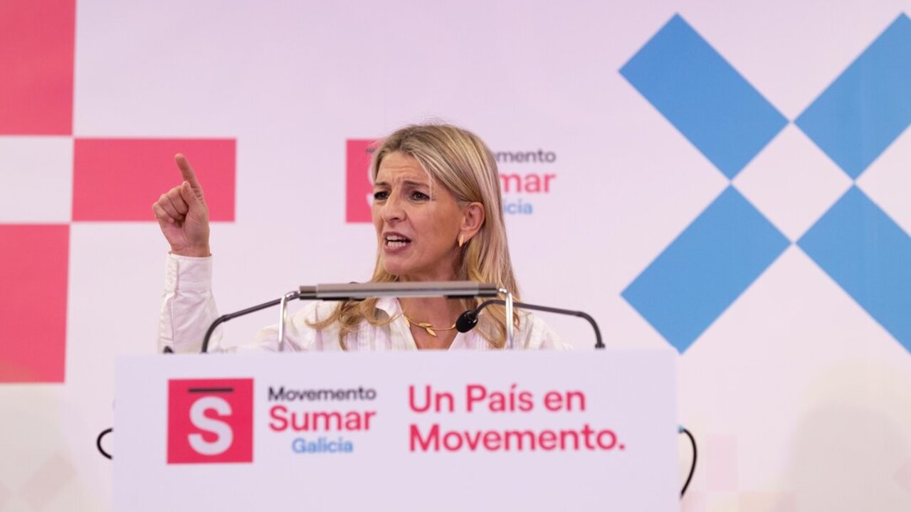 La vicepresidenta segunda y ministra de Trabajo y Econom&iacute;a Social y l&iacute;der de Sumar, Yolanda D&iacute;az.