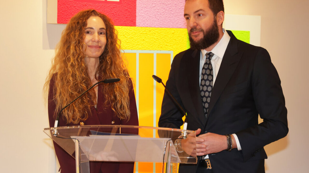 Blanca Cuesta y Borja Thyssen durante la rueda de prensa celebrada en el Museo Nacional Thyssen-Bornemisza, a 21 de enero de 2024, en Madrid (Espa&ntilde;a).

Jos&eacute; Ram&oacute;n Hernando / Europa Press
FAMOSOS;MUSEO THYSSEN;EXHIBICI&Oacute;N;OBRAS;COLECCI&Oacute;N
21/1/2025