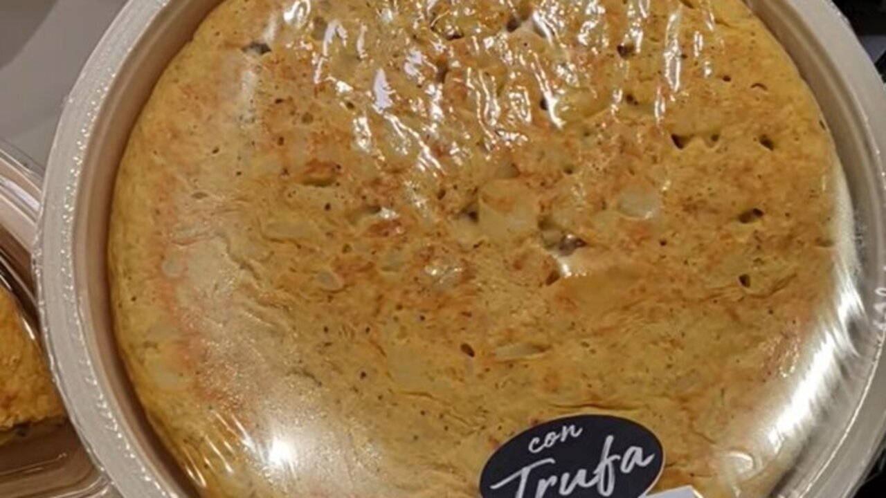 Tortilla de patatas con trufa Mercadona