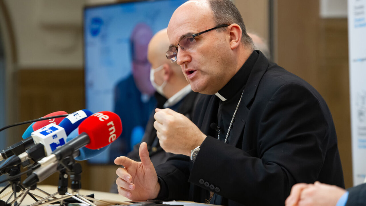 Rueda de prensa de Jose Ignacio Munilla que deja la diocesis de San Sebastian-GGuipuzcoa y es nombrado obispo de la Diocesis Orihuela-Alicante   7/12/2021 - FOTO UNANUE