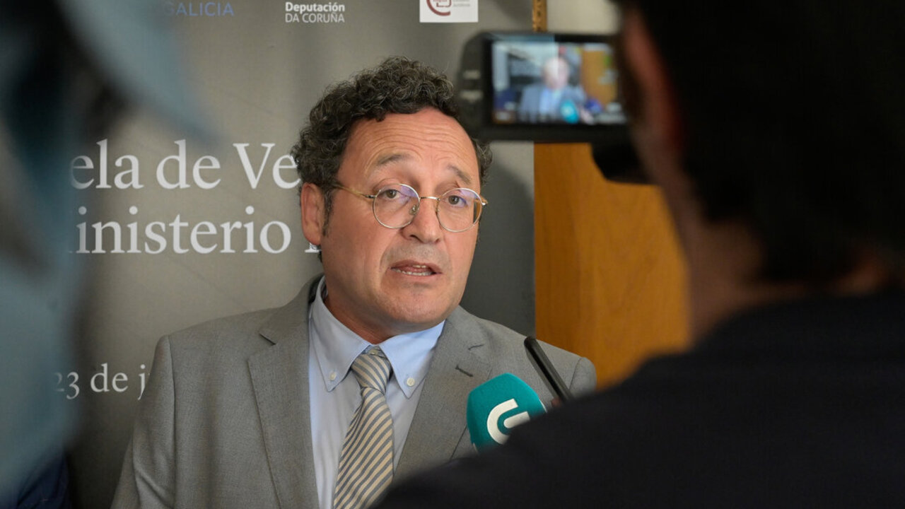 A CORU&Ntilde;A.
ESCUELA DE VERANO DEL MINISTERIO FISCAL
El Fiscal General del Estado, &Aacute;lvaro Garc&iacute;a Ortiz (foto), clausura el curso en el Pazo de Mari&ntilde;&aacute;n
23/06/2023
Foto: M. Dylan/Europa Press