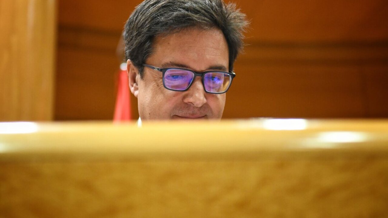 El ministro para la Transformaci&oacute;n Digital y de la Funci&oacute;n P&uacute;blica, &Oacute;scar L&oacute;pez.