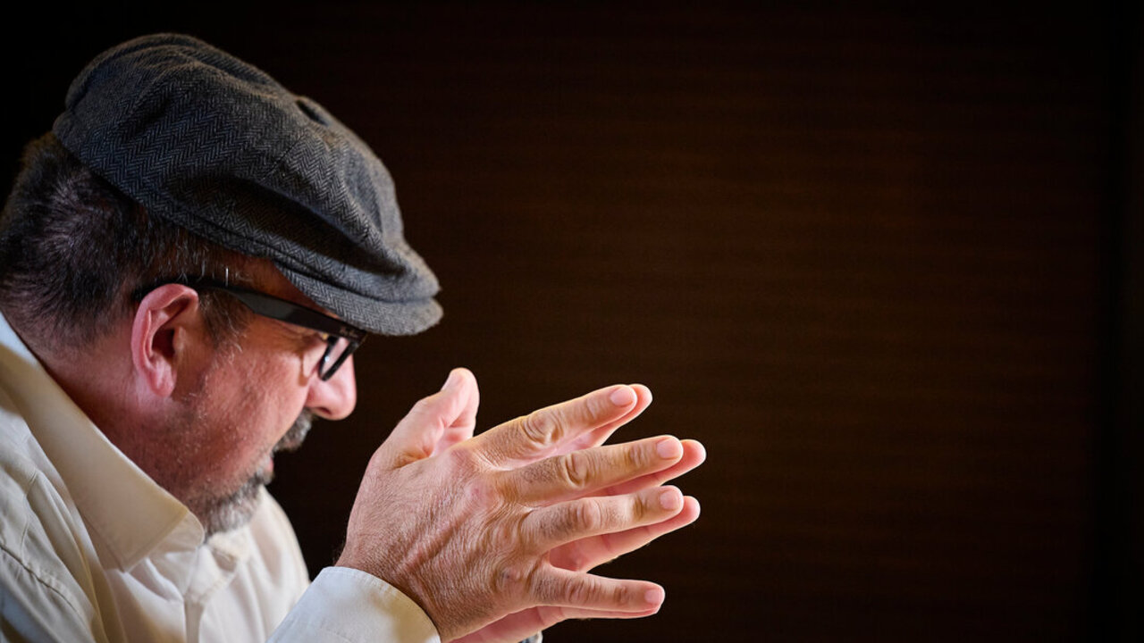 El exasesor del exministro &Aacute;balos, Koldo Garc&iacute;a Izaguirre, durante una entrevista para Europa Press, a 28 de noviembre de 2024, en Madrid (Espa&ntilde;a).