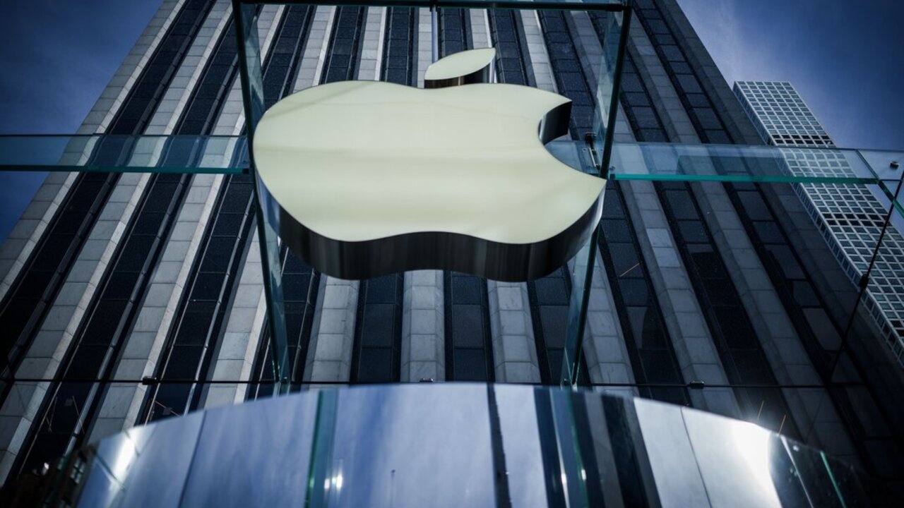 El logo de Apple. (Foto: Michael Kappeler)