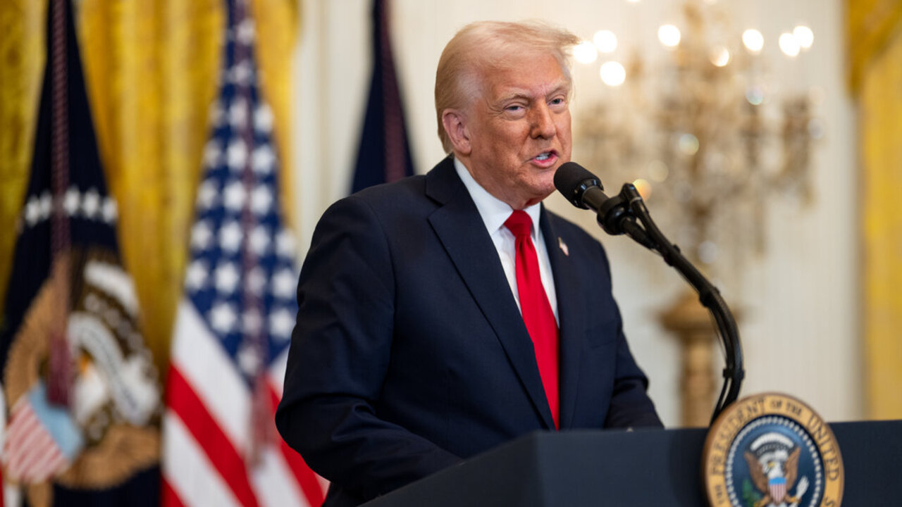 El presidente de Estados Unidos, Donald Trump