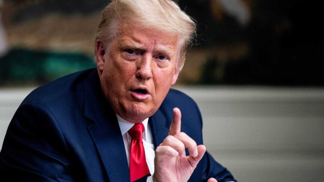 November 26, 2020, Washington, District of Columbia, USA: United States President DONALD J. TRUMP speaks via teleconference to representatives of each branch of the Armed Forces, including the Space Force, from the Diplomatic Room of the White House on Thanksgiving Day in Washington, DC on November 26, 2020.  In answering questions from the media he called the election 'a massive fraud.' (Credit Image: � Erin Schaff/CNP via ZUMA Wire)