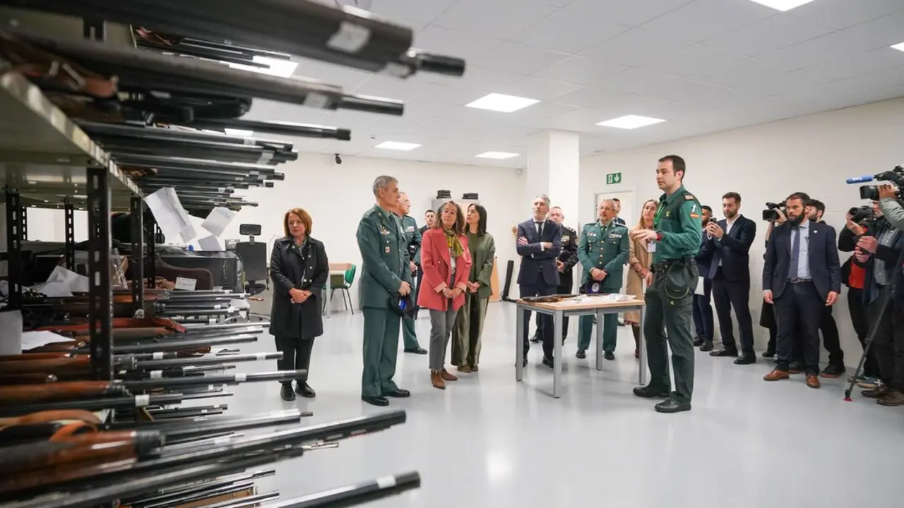 Demostración de medios de la Guardia Civil en Bilbao