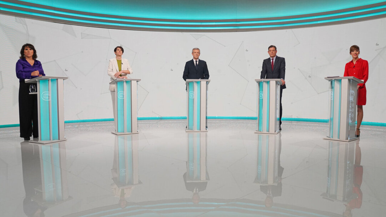 debate elecciones auton&oacute;micas 18F en TVG