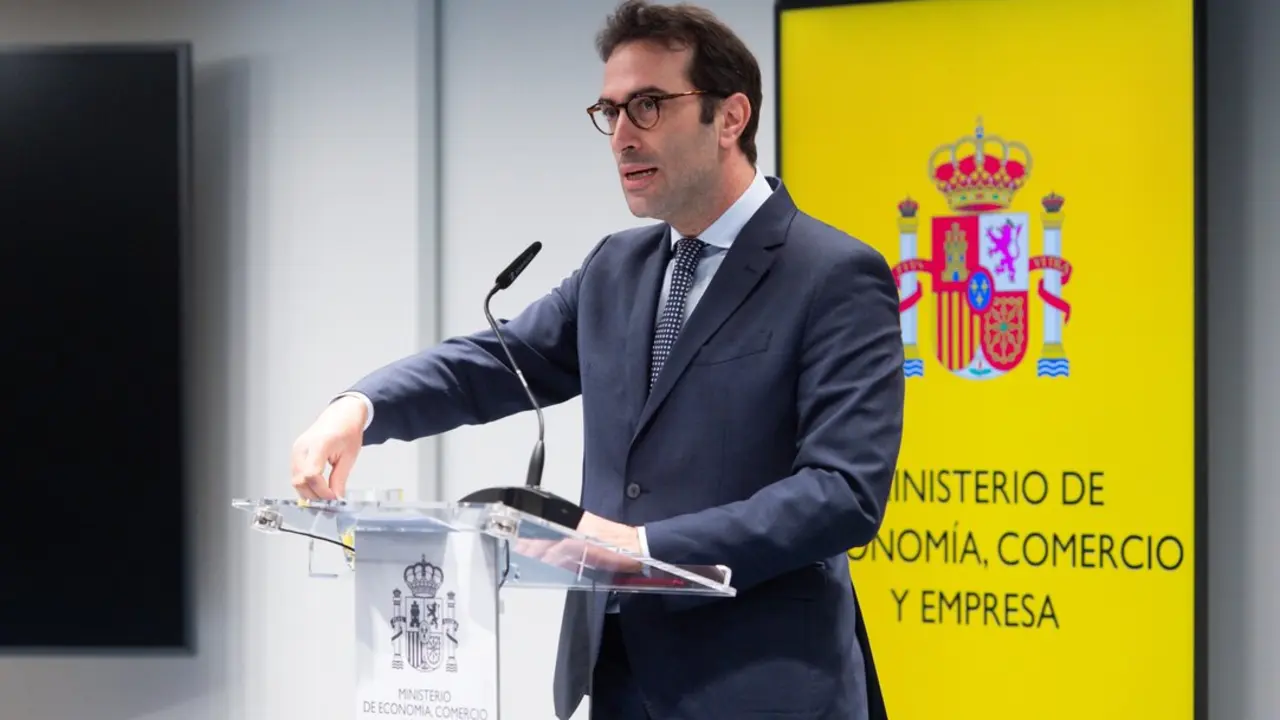 El ministro de Economía, Comercio y Empresa, Carlos Cuerpo.