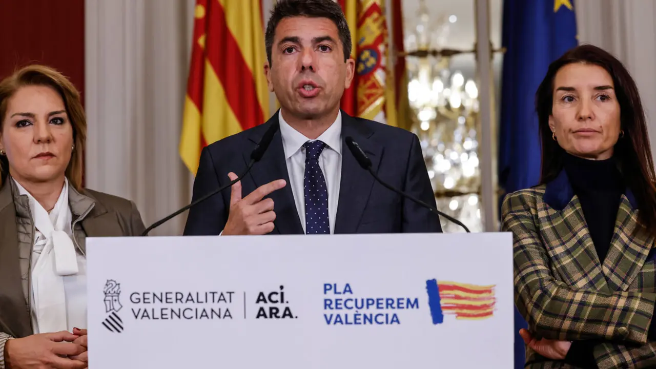 El president de la Generalitat valenciana, Carlos Mazón. (Foto: Rober Solsona / Europa Press)