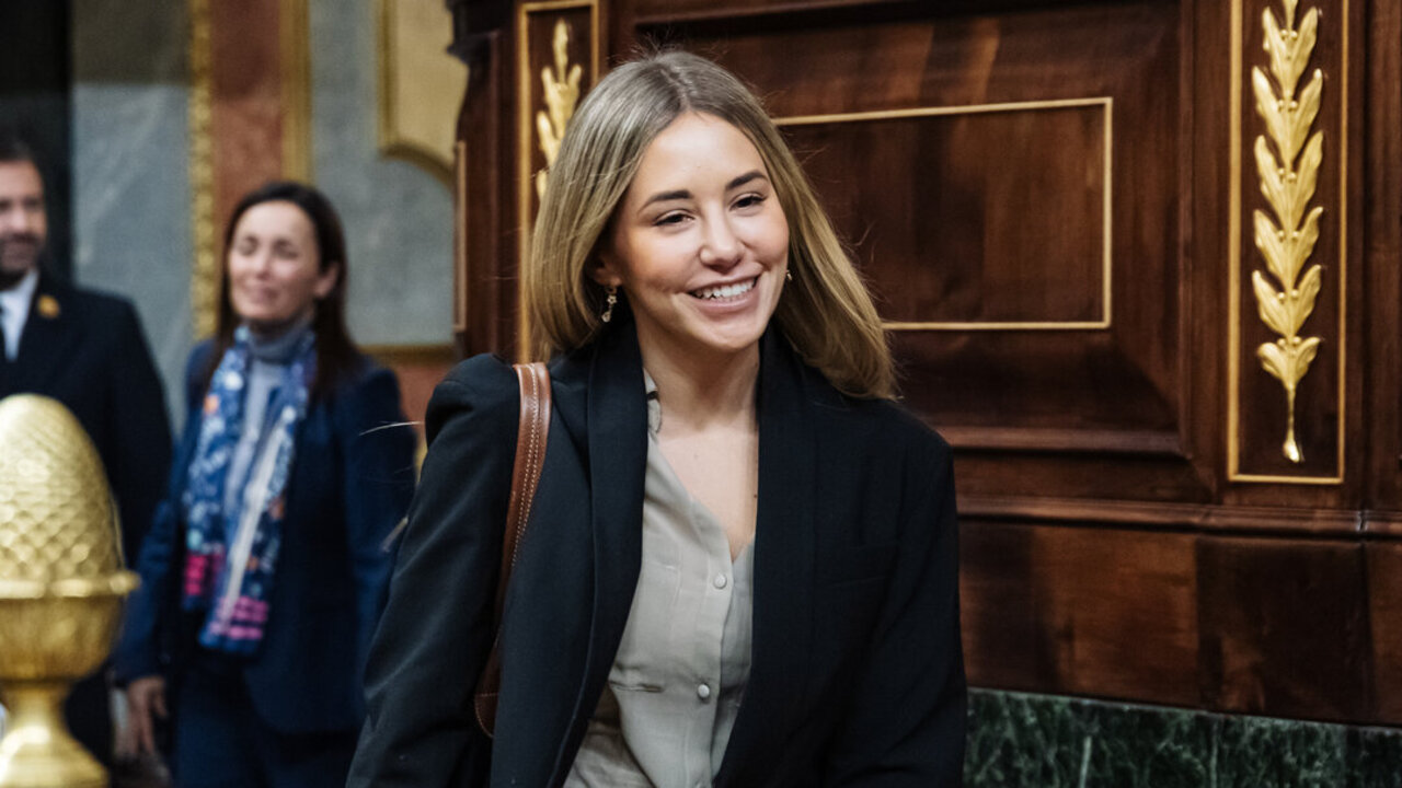 La vicesecretaria de Movilizaci&oacute;n y Reto Digital del PP, Noelia N&uacute;&ntilde;ez. (Foto: Carlos Luj&aacute;n / Europa Press)