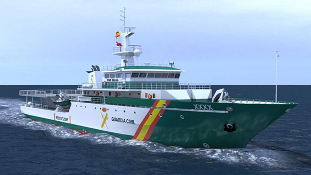 El buque &lsquo;Duque de Ahumada&rsquo; atraca en Palma para una visita &uacute;nica