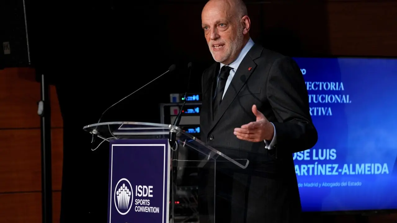 El presidente de LaLiga, Javier Tebas. (Foto: AFP7 / Europa Press)