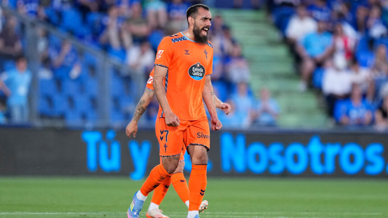 El jugador del Celta de Vigo, Borja Iglesias. (Foto: AFP7 / Europa Press)