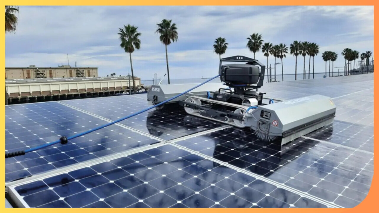 Los 5 Mejores robots limpia placas solares del mercado en 2025