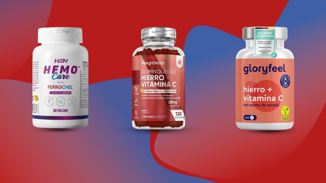 Mejores suplementos de hierro