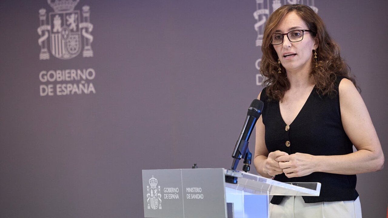 La ministra de Sanidad, M&oacute;nica Garc&iacute;a. (Foto: Jes&uacute;s Hell&iacute;n / Europa Press)