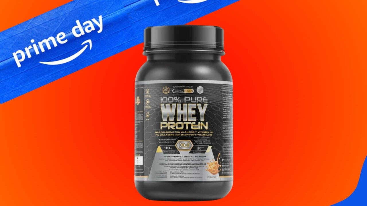 Prote&iacute;na Healthy Fusion cae a 16&euro; en Prime Day 2025 whey con col&aacute;geno y magnesio para entrenar mejor